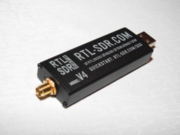 Odbiornik szerokopasmowy RTL-SDR V4 500kHz-1766MHz