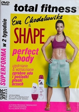 DVD SHAPE: Chodakowska Total fitness Perfect body