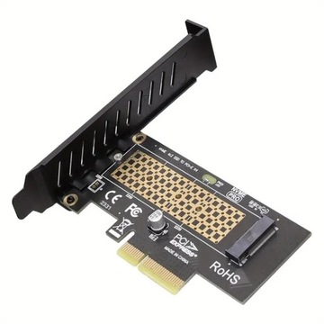 Karta adapter JEYI M.2 PCIe NVME SSD Gen3/4 X4