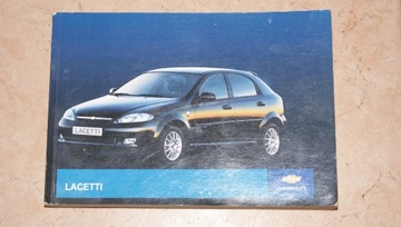 książka "Instrukcja obsługi Chevrolet Lacetti"