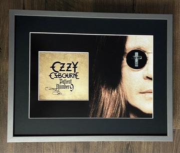 OZZY OSBOURNE - oryginalny autograf + certyfikat