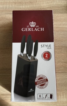 Zestaw noży w bloku Gerlach Style Plus