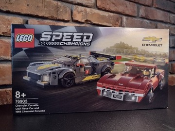 Lego 76903 Chevrolet Corvette C8.R i 1968 Corvette