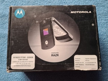 Telefon Motorola RAZR V3 Czarny 