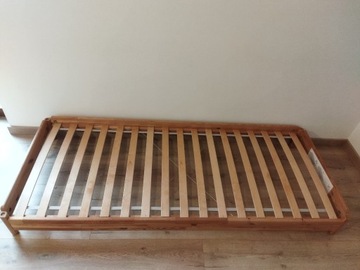 UTAKER (IKEA) Łóżko sztaplowane, sosna, 80x200 cm