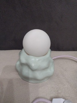 Lampa ceramiczna pokojowa Miętowa 