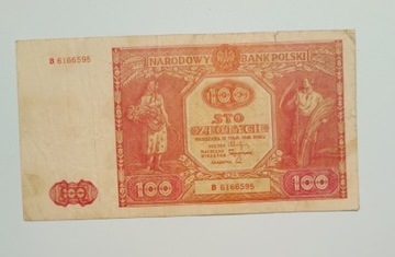 100 złotych 1946 ser.B