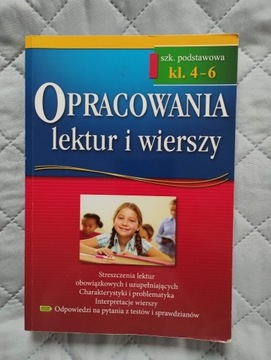 Opracowania lektur i wierszy Szkoła Podst. 4 - 6