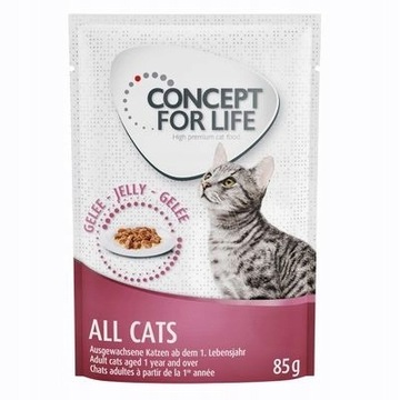 Concept for Life All Cats w galarecie 85g
