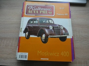 MOSKWICZ 400 KULTOWE AUTA PRL-u NR 37 GAZETKA