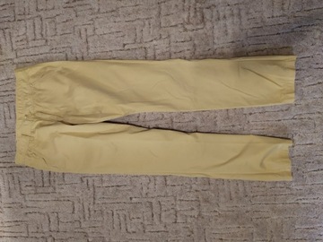 Spodnie męskie żółte stan idealny cienkie