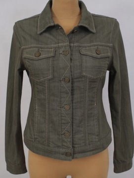 Flash kurteczka jeans khaki jak nowa 36