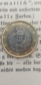 1 euro 2006 San Marino 