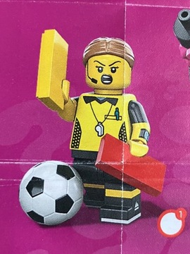 Lego minifigures seria 24 Sędzina piłkarska