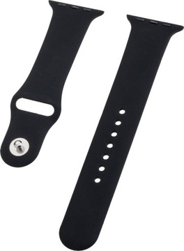 Opaska Apple Watch 40/38mm silikonowa czarna