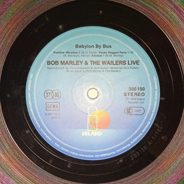 BOB MARLEY & THE WAILERS - BABYLON BY BUS /1 PŁYTA