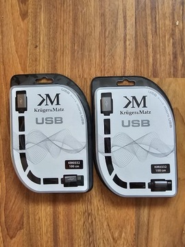 2x Kabel USB USB-Micro USB 100cm 
