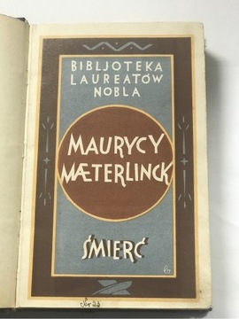 Maurycy Maeterlinck Śmierć