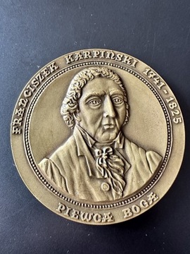 POLSKA Medal 1987 Franciszek Karpiński