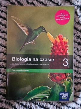 Biologia na czasie 3 zakres podstawowy nowa era