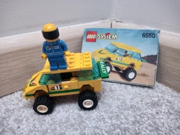 Lego 6550 rajdowa furgonetka pustynna