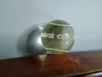 Przycisk do papieru Davis Cup szkło