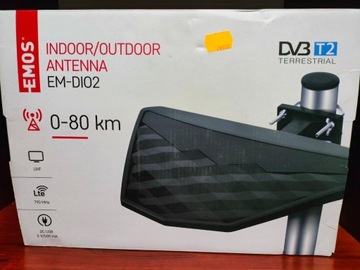 Antena DVB T2 EM-DI02