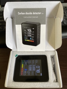 Miernik jakości powietrza w pomieszczeniu - detektor CO2