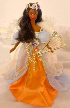 Lalka Barbie seria Harpist Angel Angels of Music 