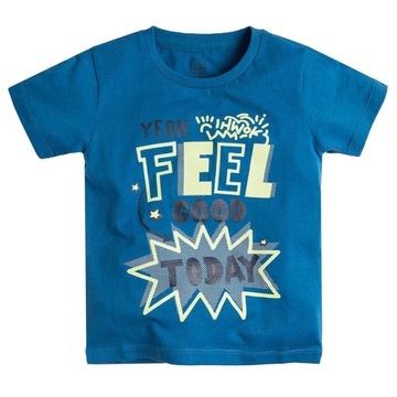 COOL CLUB T-shirt niebieski - NOWY- 170