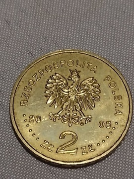 Monety Jan Paweł ll -2005 oraz 2 zł 1958r