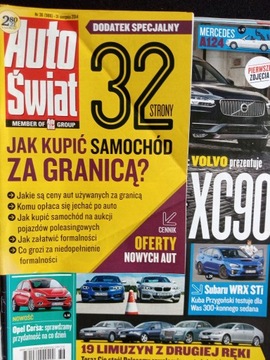 Auto Świat Gazety 2014 (12 sztuk)