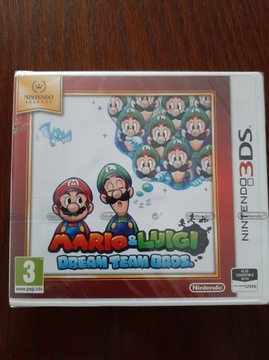 3DS Mario&Luigi Dream Team Bros. .. nowy folia 