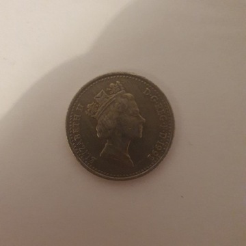Moneta 10 pence 1992