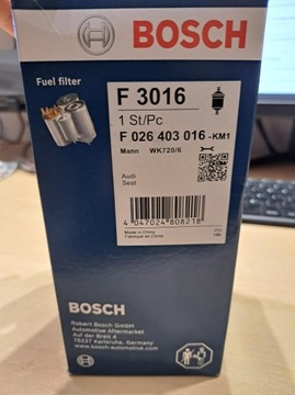Filtr Paliwa BOSCH F026403016