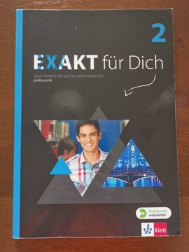 Exakt fur dich 2 podręcznik niemiecki CD + gratis