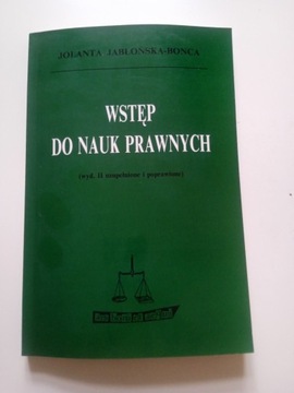 WSTĘP DO NAUK PRAWNYCH