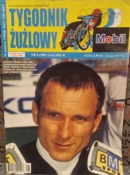 Żużel Speedway Tygodnik Żużlowy numer 8 z 2002 rok