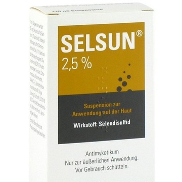 Selsun 2,5% 120ml LEK!  - atopowe łuszczyca egzema