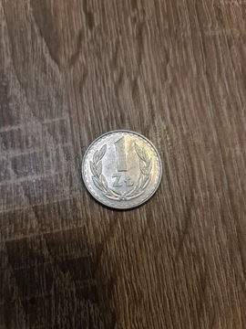 Moneta 1 złoty z 1984 roku