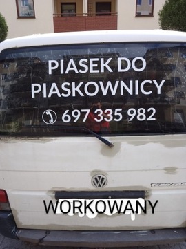 Workowany piasek do piaskownicy ATEST PZH Dostawa 