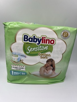 PAMPERS PIELUCHY BABYLINO SENSITIVE COTTON SO