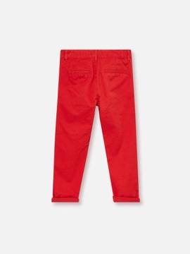 spodnie czerwone  Chino trousers YA305-33X 140 cm 
