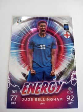 Topps Match Attax Euro 2024 Energy Bellingham