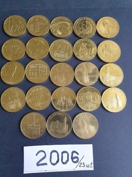Komplet monet 2 zł rok 2006 