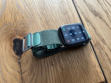 Pasek Apple Watch w stylu Alpine zielony 44/45/49