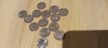 Ćwierć dolara,1 cent i inne