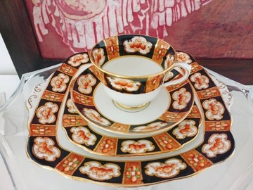 **Royal Albert wiekowy komplet porcelany IMARI