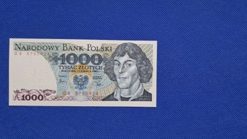 POLSKA 1000 ZŁ.MIKOŁAJ KOPERNIK 1982 r. UNC.