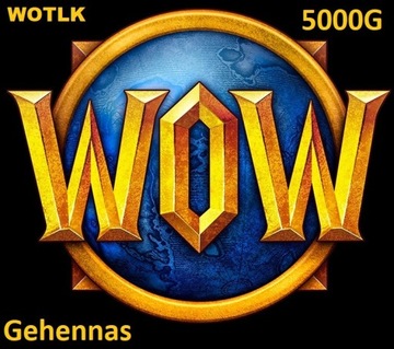 WORLD OF WARCRAFT WOW WOTLK GEHENNAS 5000 ZŁOTA